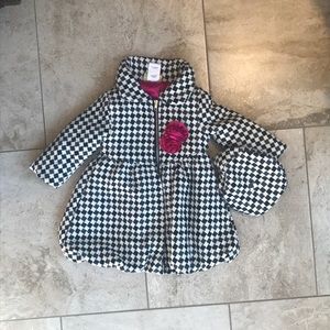 Penelope Mack Girls’ jacket and hat set